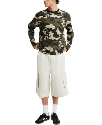 Men's Cropped Long-Sleeve T-Shirts