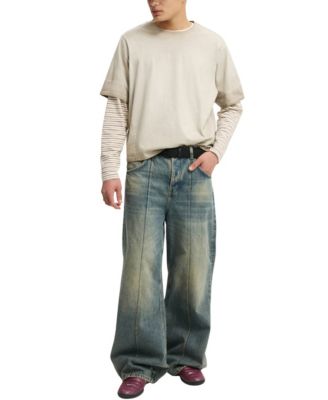 Men's Cropped Fit Long-Sleeve T-Shirt