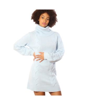 Women's Bellemere Cashmere Turtleneck Mini-Sweater