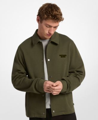 Men's Collared Long-Sleeve Jacket