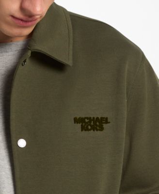 Men's Collared Long-Sleeve Jacket