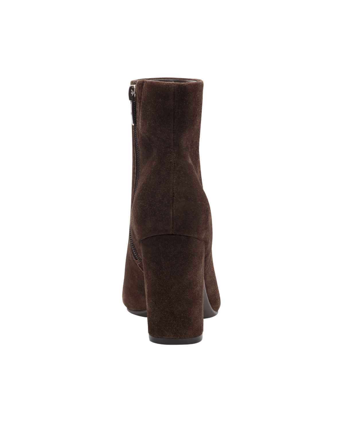Marc Fisher Women's Glorena Block Heel Dress Booties In Brown