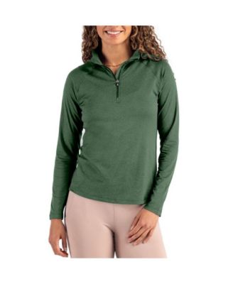 Women's Cutter and Buck Coastline Epic Comfort Recycled Quarter Zip