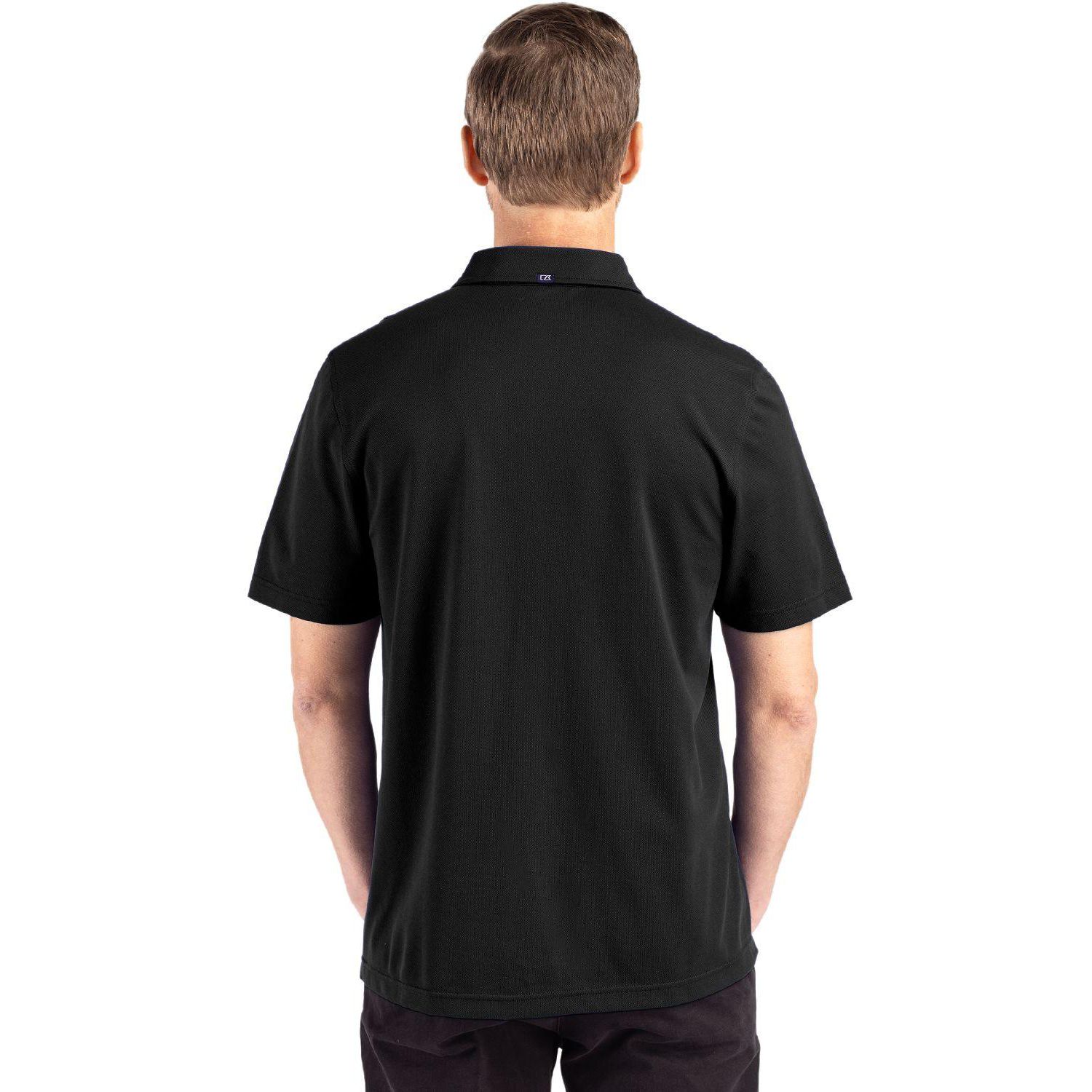 Men's Cutter and Buck Advantage Refresh Epic Confidence Recycled Tri-Blend Pique Polo