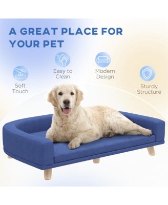 Dog Sofa Couch with Washable Cushion for Large Dogs, Cats,