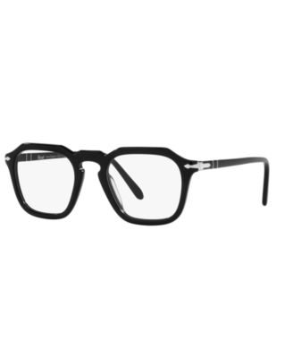 Persol PO3292V Unisex Square Eyeglasses - Black