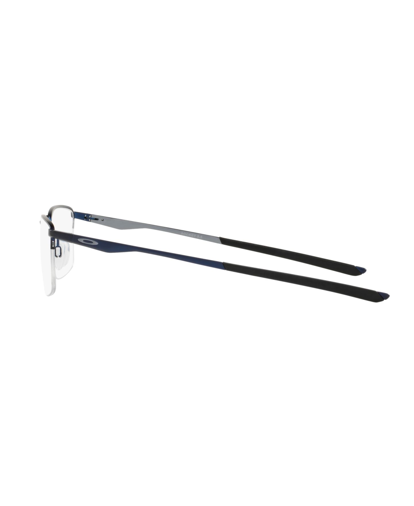 Мужские очки Oakley Man Rectangle Metal OX3218 Socket 5.5 Eyeglasses, цвет: Тёмный синий — фото 6