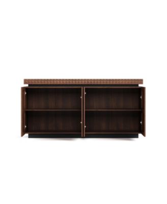 Streamdale Modern 4-Door Sideboard Buffet Cabinet