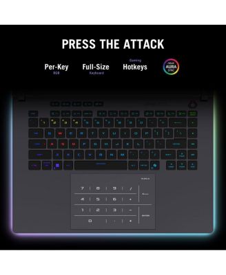 ROG Strix G16 16 Inch Gaming Laptop with Intel Core Ultra 9, 32GB RAM, 2TB SSD, RTX 5070, Windows 11