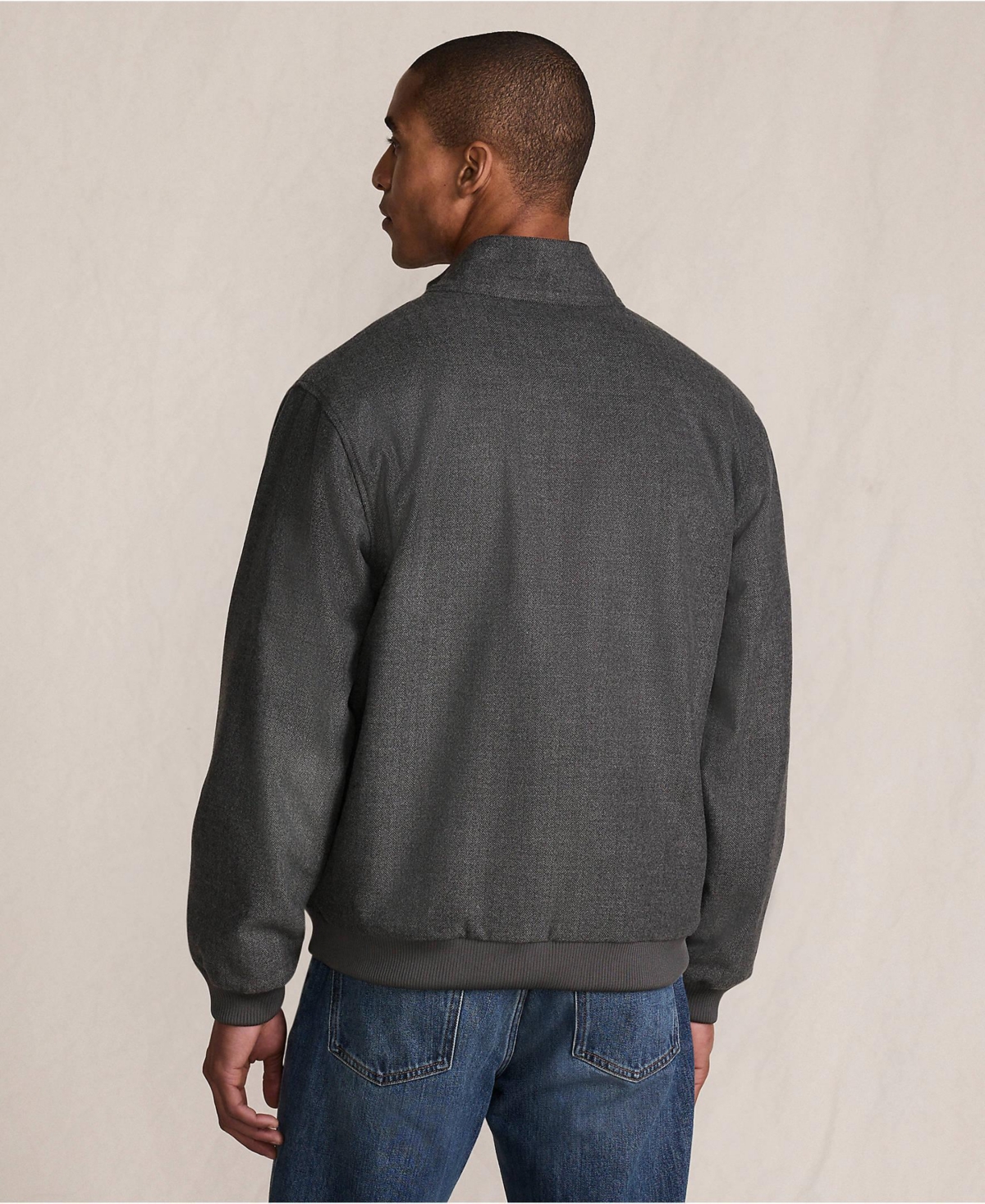 Lands' End Men's Reversible Harrington Jacket