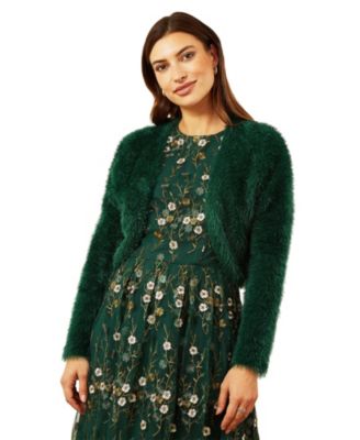 Women's Eyelash Knit Bolero