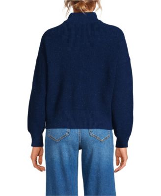 Women's Tall Drifter Shaker Wedge Quarter Zip Sweater