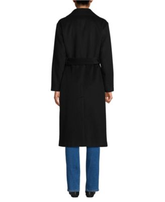 Women's Wool Wrap Long Coat