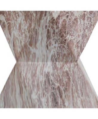 Streamdale Cement Outdoor Accent Table - Terrazzo Style