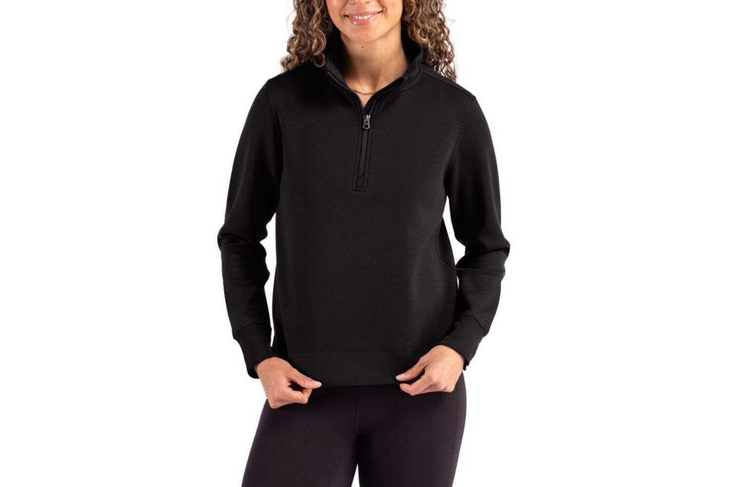 Women's Cutter and Buck Roam Epic Versatility Recycled Quarter Zip Pullover