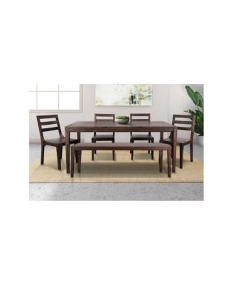 Fall River Solid Sheesham Wood Dining Table