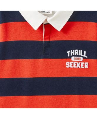 Boys Rugby Polo Fleece Top