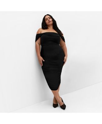 Plus Size Jazmin Ruched Dress