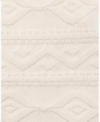 Men's Organic Mock Neck Cable Sweater