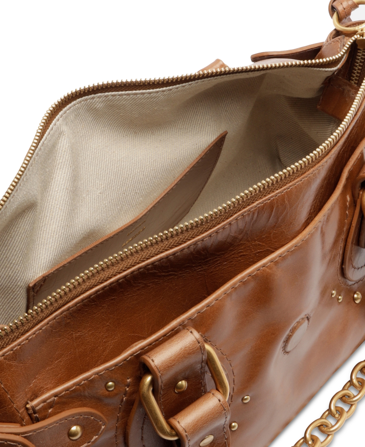 Arezzo Gio Medium Leather Shoulder Handbag