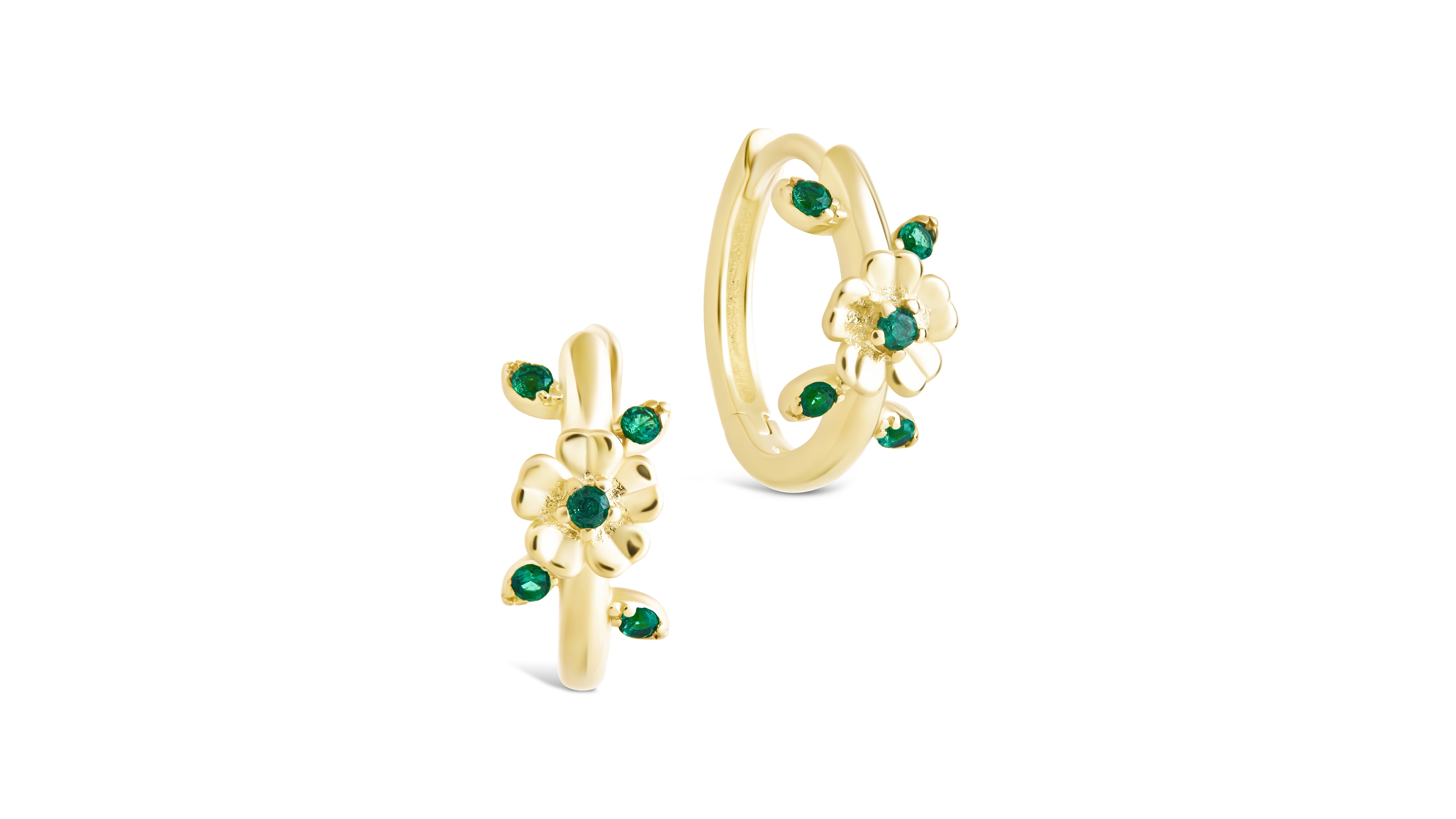 Sterling Forever Silver Cambrie Micro Hoops