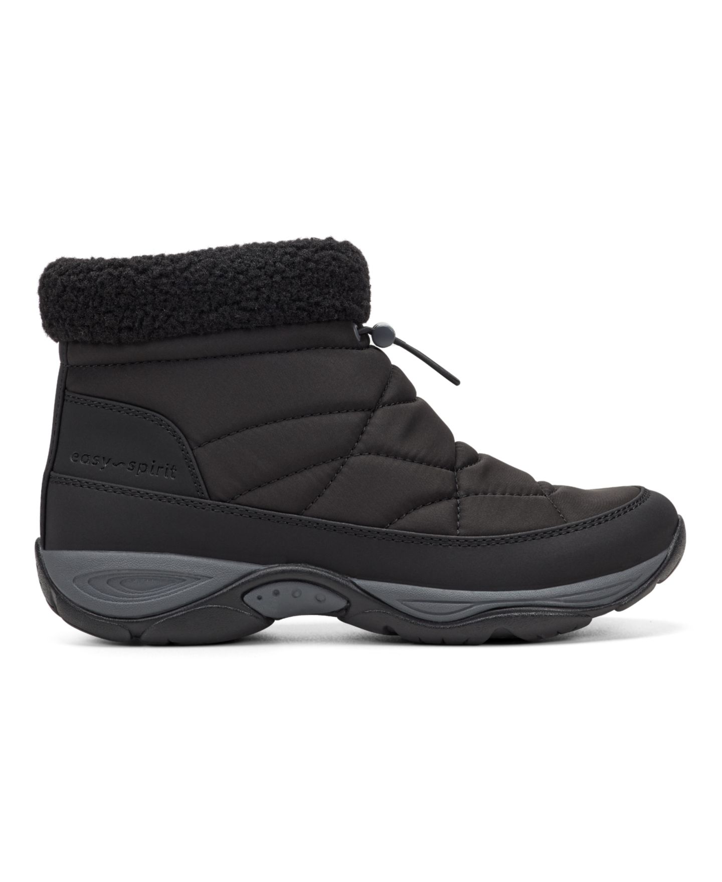 Женские ботинки Easy Spirit Eagan Cozy Cold Weather Walking Booties, цвет: Чёрный — фото 2