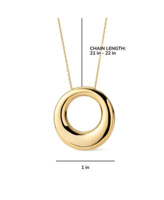 Gold Pendant Necklace - Waverly