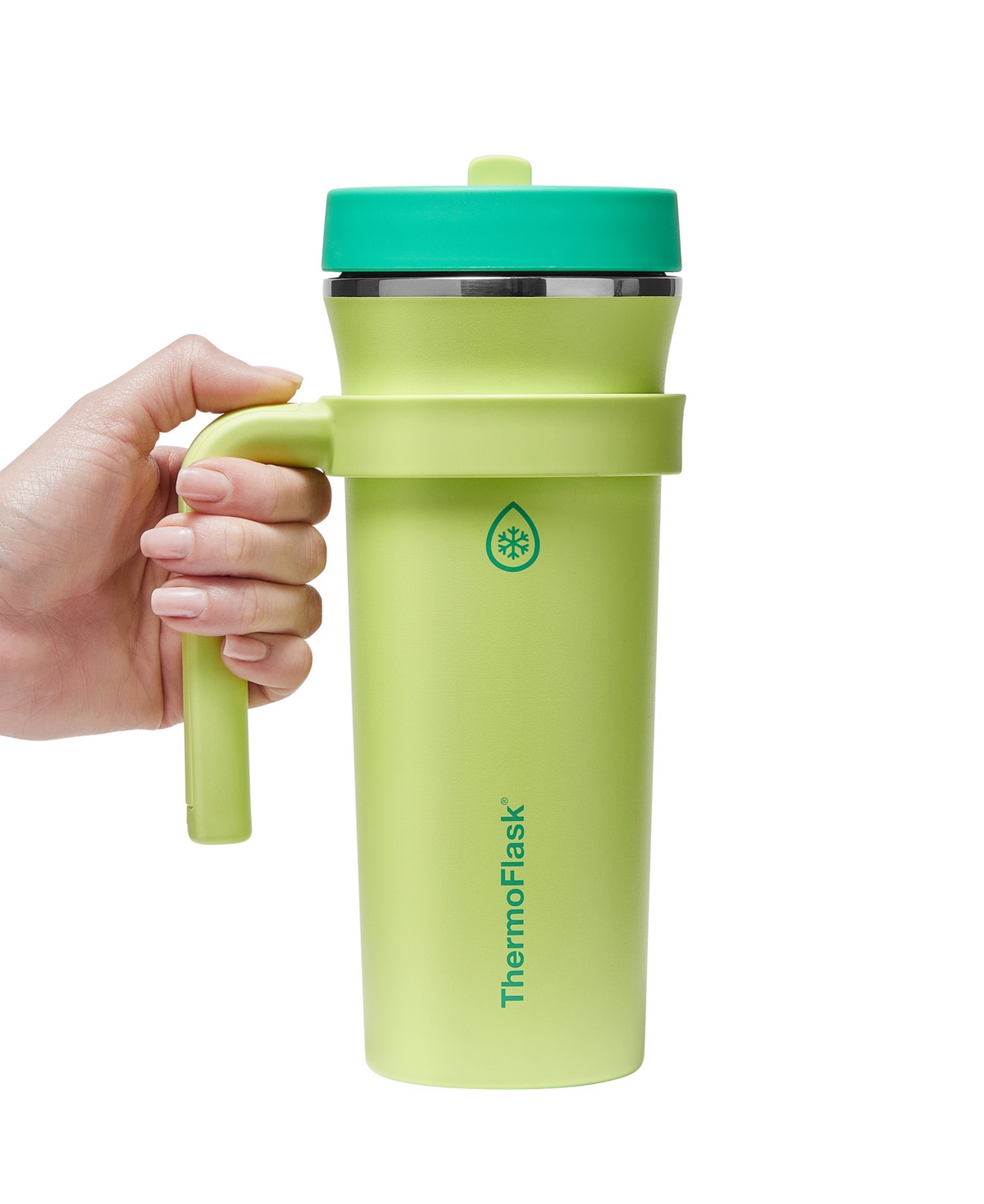Thermoflask 32 Oz. Insulated Straw Tumbler With Removable Handle