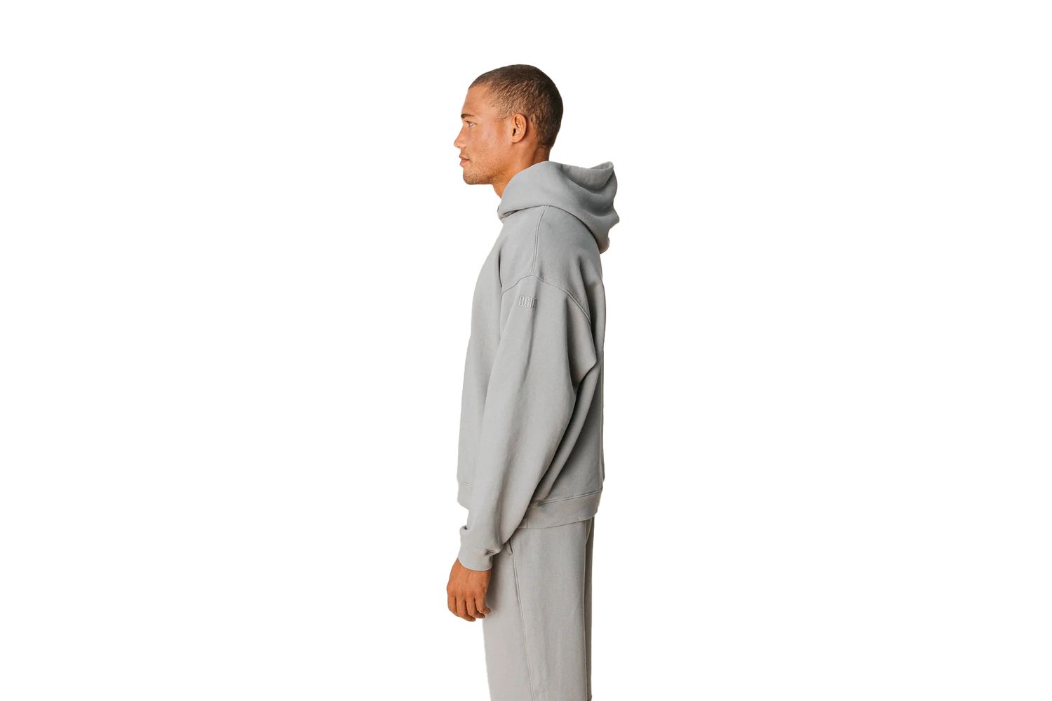 Men's Men s Organic Cotton Teddy Oversized Hoodie