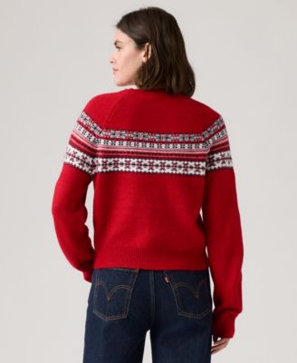 Women's Lou Fair Isle Crewneck Sweater Macy's Exclusive