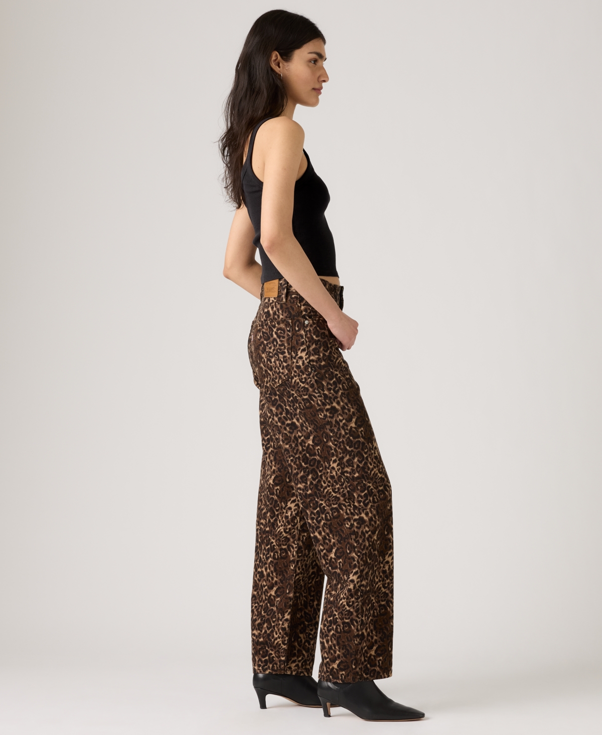 Levi's Women's Baggy Dad Mid Rise Jeans In Brown