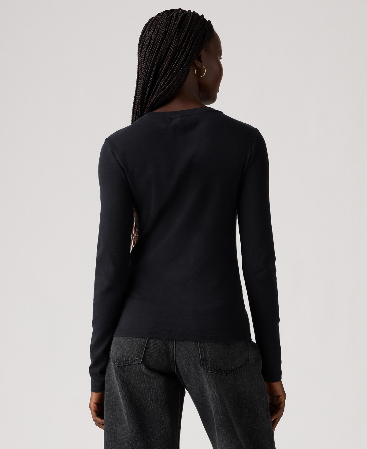 Levi's Women's Graphic Essential Long Sleeve T-shirt In Black