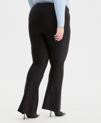 Trendy Plus Size Flare Pants, Macy's Exclusive