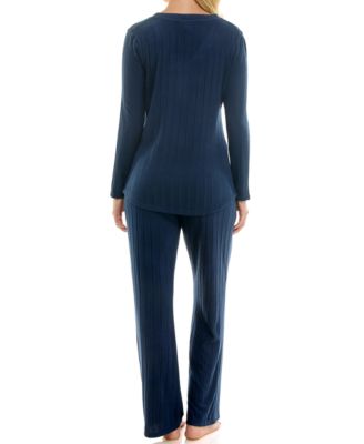 Women's Whisper Soft Wide Ribbed Pajamas