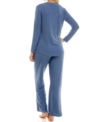 Women's Whisper Soft Wide Ribbed Pajamas