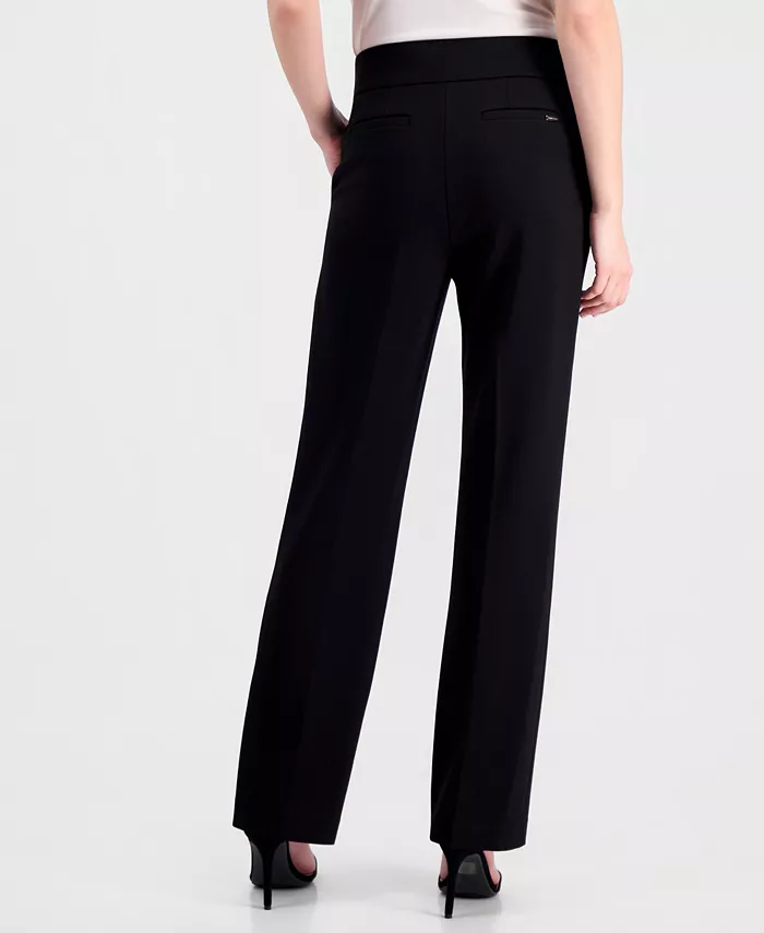 Women's Compression Mid-Rise Pull-On Slash-Pocket Pants - thumbnail 7