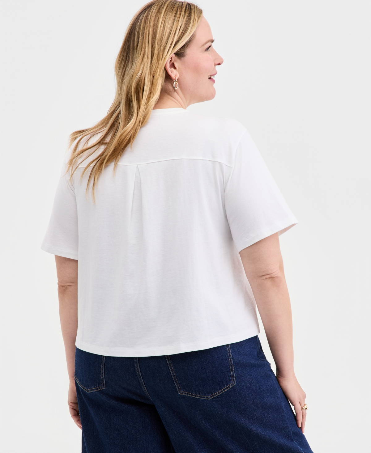 On 34th Trendy Plus Love Is The Air Graphic T-Shirt, Macy's Exclusive