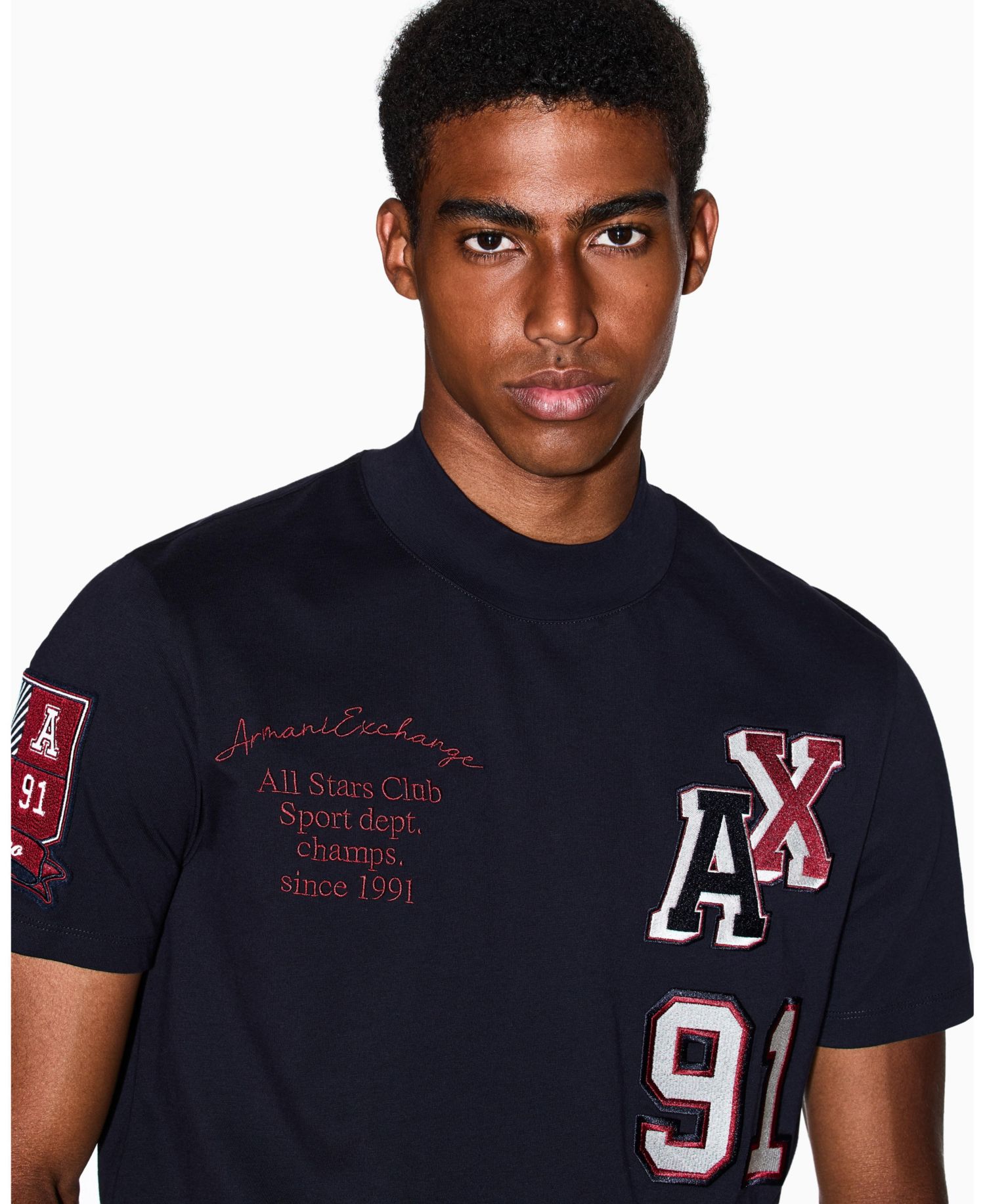 Men's Multi Badge Logo T-Shirt