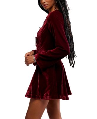 Women's Linney V-Neck Mini Dress