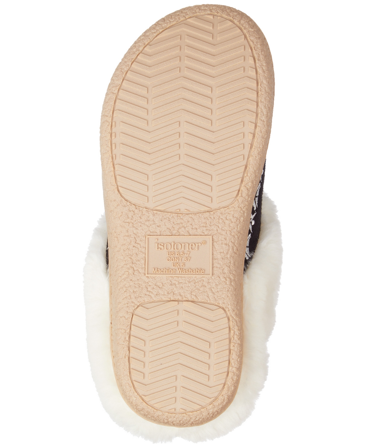 Isotoner Signature Women's Clara Embroidered Microterry Clog