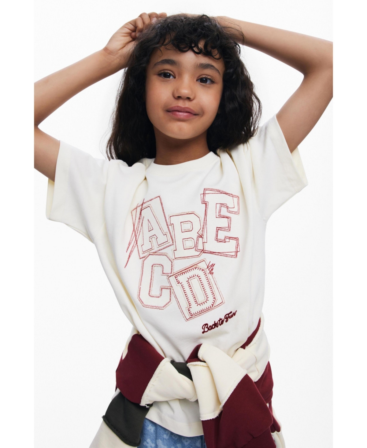 Desigual Girls Girls's Abc T-shirt
