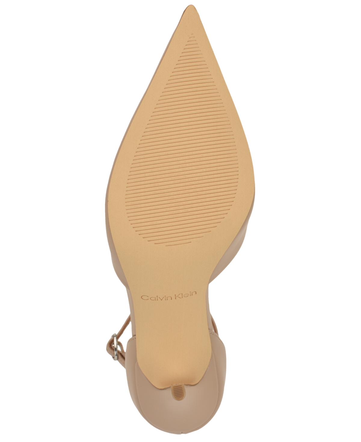 Calvin Klein Women's Olettia Ankle Strap Stiletto Pumps In Neutral