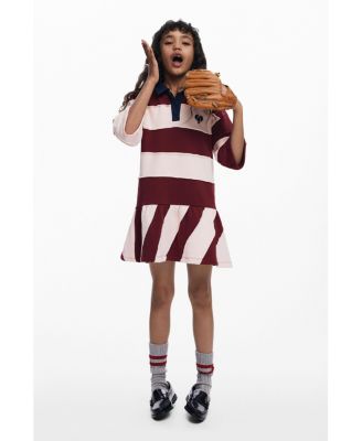 Girls Girls's Striped Polo Dress