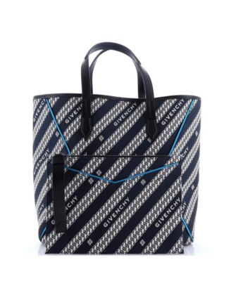 Medium Bond Shopper Tote Logo Jacquard Canvas