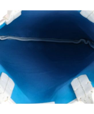 Mini Poitiers Tote Claire Voie Coated Canvas