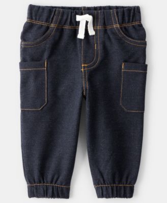 Baby Boys' Skiing Print Long-Sleeve Bodysuit and Joggers, 2-Piece Set