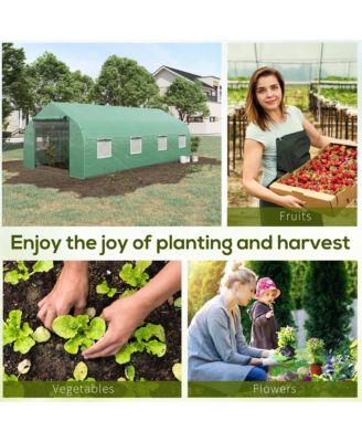 19.5'x10'x7' Outdoor house,Tunnel Walk-in House