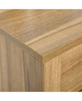 32" Modern Farm Style Sideboard Storage Buffet Server Cabinet Organizer