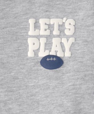 Baby Boys' Varsity Long-Sleeve Sweatshirt and Pants, 2-Piece Set