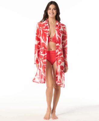 Women's Printed Convertible Shirt